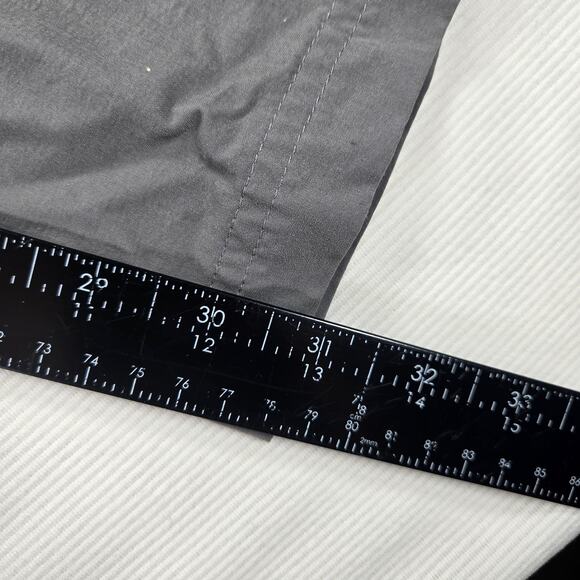 Simms Mid Rise Nylon Gray Outdoor Hiking Fishing Cargo Pants Women's Size Large - Picture 5 of 6